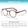 25DU Reading Glasses for Women - Blue Light Blocking Ladies Spring Hinge Readers with Pouches Anti Eyestrain/Glare Women's Computer Eyeglasses (4 Pairs Mix Color, 1.50.) view 3