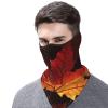 FHEDVBN Fall Autumn Leaves Ski Mask UPF 50+ Balaclava - Windproof Face Cover for Men Women Cooling Summer Half Face Mask Scarf Sun UV Protection Neck Gaiter for Outdoor Activities view 1