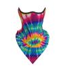 FHEDVBN Tie Dye Pattern Ski Mask UPF 50+ Balaclava - Windproof Face Cover for Men Women Cooling Summer Half Face Mask Scarf Sun UV Protection Neck Gaiter for Outdoor Activities view 3