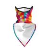 FHEDVBN Tie Dye Pattern Ski Mask UPF 50+ Balaclava - Windproof Face Cover for Men Women Cooling Summer Half Face Mask Scarf Sun UV Protection Neck Gaiter for Outdoor Activities view 4