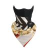 FHEDVBN Cinema Clapboard And Popcorn Ski Mask UPF 50+ Balaclava - Windproof Face Cover for Men Women Cooling Summer Half Face Mask Scarf Sun UV Protection Neck Gaiter for Outdoor Activities view 3