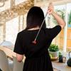 1Pcs Stainless Steel Back Massage Tool with Telescopic Handle,Back Scraper Extends from 7 to 15.8 inchesRandom Color view 3