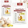 Aged Garlic Extract, Odorless Organic Garlic,300 Count 7500mg Grown Allium Sativum Bulb, Natural Herbal Supplements, Non-GMO, Gluten Free2pcs view 1
