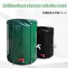 LumaGrove Rainwater Harvesting Tank FlexibleWater Storage Barrel with Mesh Filter Lid Fabric Large Capacity Water Collector(Noir,160L) view 3