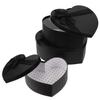 TOBBOMEY Valentines Day Heart-shaped Boxes 3pcs Set (large, Medium, Small) with Lids for Chocolates, Flowers, and Presents Packaging view 1