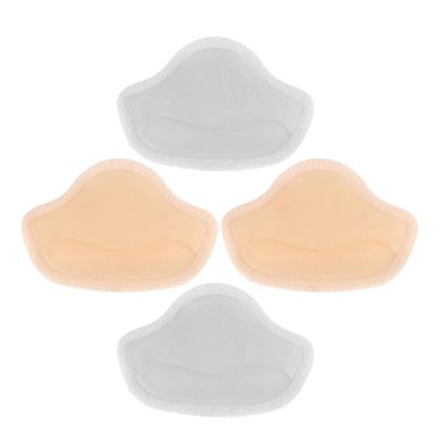 HAPINARY Heel Pads for Shoes 2 Pairs Replaceable Heel Cushions with Self-Adhesive Soft Anti-wear Liners Cut-to-Size Comfort Inserts Suitable for Blister Prevention and Foot Care