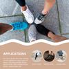 Luxshiny Charcoal Shoe Insoles for Men 2 Pairs Breathable Sweat-Absorbing Thick Inserts Comfortable Athletic and Military Training Footwear Pads view 4