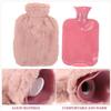 FOMIYES Plush Cover PVC Hot Water Bottle 1000ml Reusable Heat Bag Winter Hand Warmer for Household Relief and Outdoor Use view 4