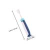 Abaodam 3pcs Cartoon Soft Bristle Toothbrush Set for Ages 3-12, Manual Oral Care Tools in Blue Yellow Red, Gentle Cleaning and Dental Hygiene Random Color view 2