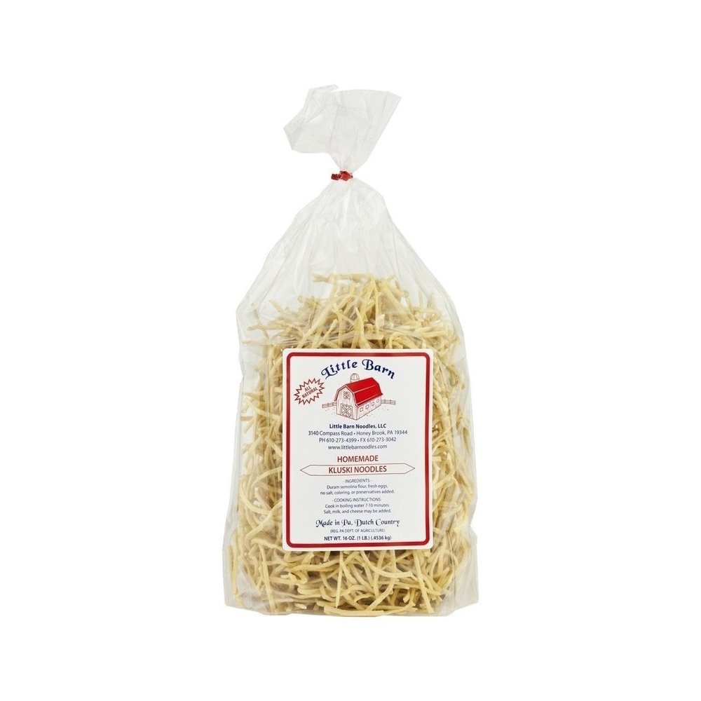 AmishTastes Little Barn Kluski Noodles, Homemade Favorite Amish Food, 16 Oz. (Pack of 1)