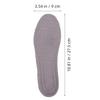 TOVINANNA Winter Warm Insoles for Women, Self-Heating Thick Fleece Shoe Inserts with Shock Absorption, Soft Breathable Foot Warmers for Boots and Heels, Size 43-44 Pair view 2
