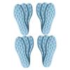 Wakauto 6 Pairs Non-Slip High Elastic Shoe Insoles 4d Pebble Shock Absorption, Breathable Sweat-Absorbing Cuttable Inserts for Sports Shoes, Foot Support for Men and Women, Size 37/38 view 1