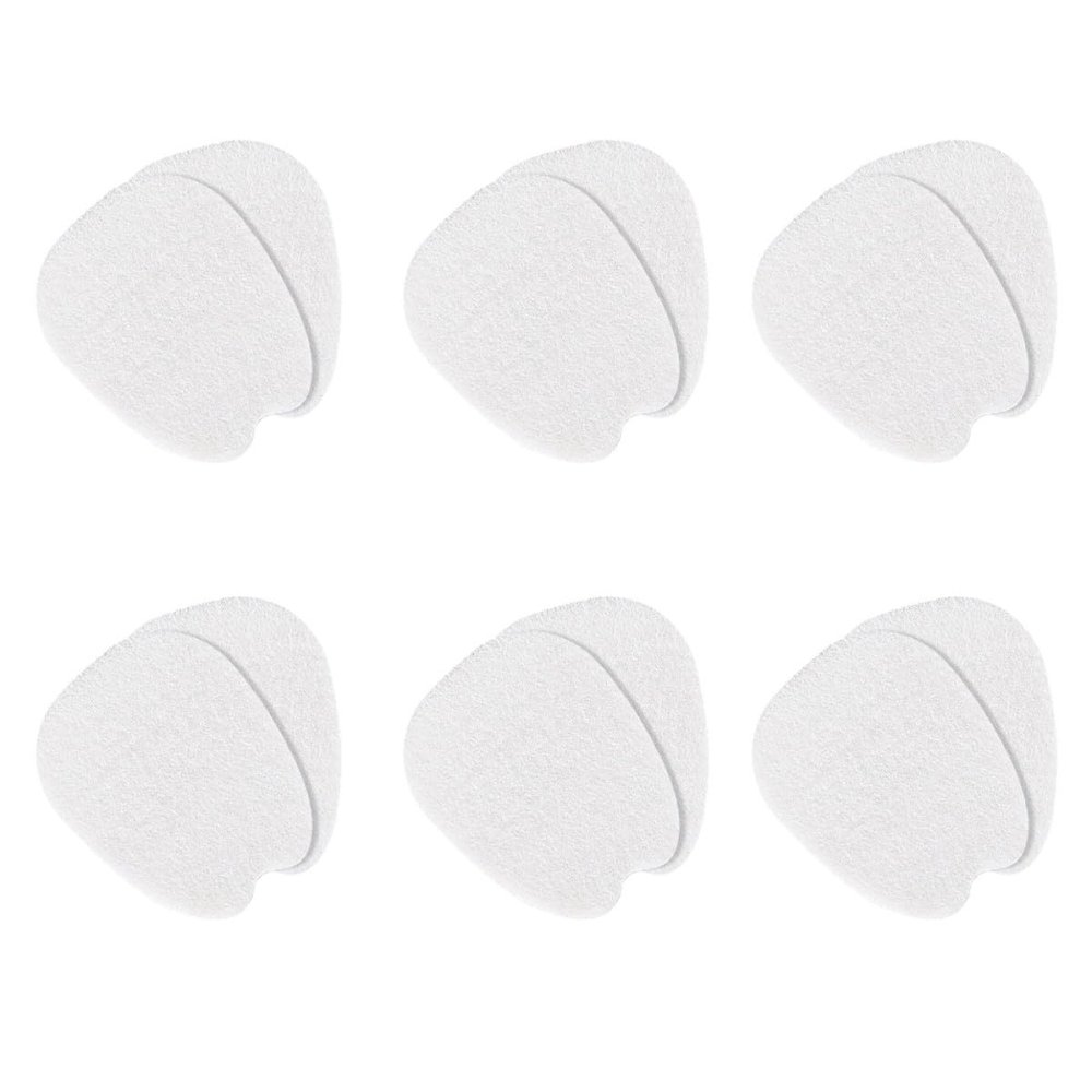 SEWCHICS Felt Shoe Tongue Patch and Forefoot Pads 6 Pairs Anti-Friction Cushions for Sports Shoes and High Heels Comfort Inserts for Unisex Foot Care