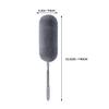 Abaodam Flexible Extendable Soft Bristle Duster 2pcs Set with Washable Heads for Home and Office Cleaning Ceiling Fans Furniture Dust Removal Tool view 2