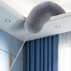 Abaodam Flexible Extendable Soft Bristle Duster 2pcs Set with Washable Heads for Home and Office Cleaning Ceiling Fans Furniture Dust Removal Tool view 4