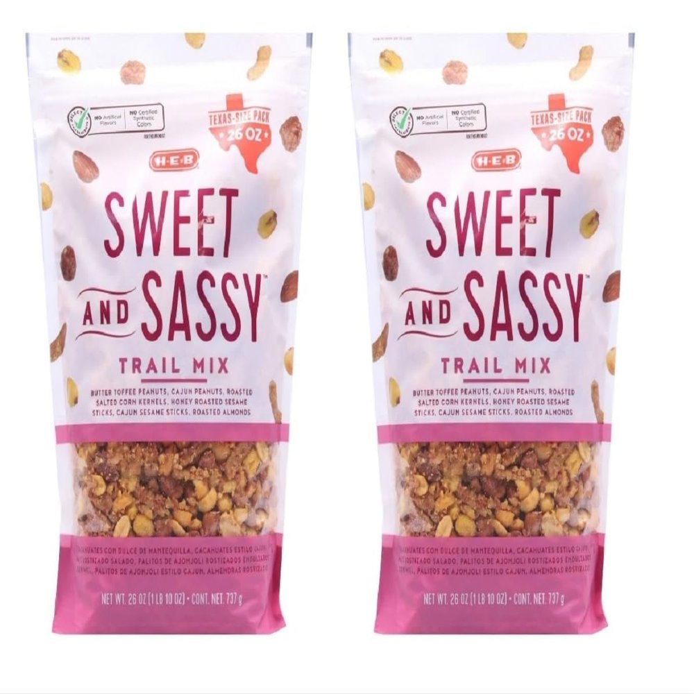 HEB Trail Mix - 2 bags (Sweet & Sassy 26oz)