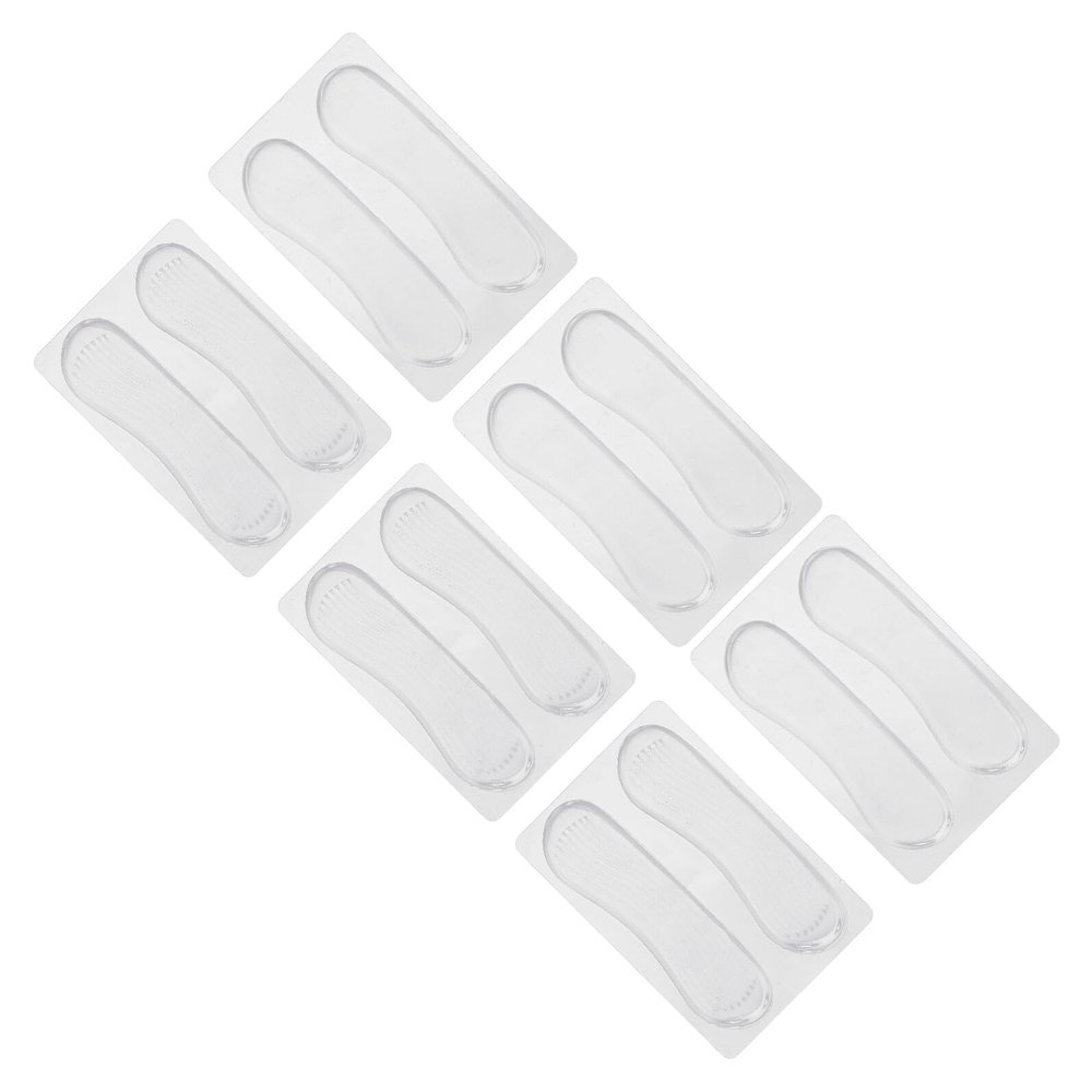 PENIKOKO Silicone Heel Protectors for Shoes 6 Pairs Soft Heel Cushions Anti-wear Comfortable Sneakers Support Inserts