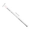 SOLUSTRE Stainless Steel Three-Section Universal Mop Handle with German Threading, Protective Cover, Heavy-Duty Replacement Pole for Commercial and Household Cleaning view 2