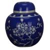YMGSCC Memorial Container Pet Ashes Urn Handpainted Ceramics Cremation Bird Ash Holder Burial at Home view 1
