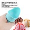 Nurnesy Ice Cream Cone Holder, 2PCS Reusable Ice Cream Cones, Plastic Cone, Food Grade Plastic Cup Spoon For Birthday Party, Gifts For Kids view 3