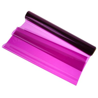 Beatifufu Purple Flower Wrapping Film 40cm X 30m, 2.2 Mil Floral Bouquet Packing Cellophane Roll for DIY Wrap and Rose Bouquet Crafting