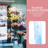 PLAFOPE 15pcs Neon Blue Cellophane Wrap Paper Bouquet Wrapping Sheets Decorative Packing Paper for Flower Bouquets and Baskets view 3