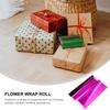 MINAOLULUS Flower Wrapping Sheet Roll 40cm X 30m Purple 2. Cellophane Film for Florist Bouquet Wrapping DIY Packaging Craft Supplies view 2