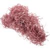 Abaodam Colored Crinkle Shredded Paper Filler, 100g Raffia Grass Wrinkled Packing Paper, Double-sided Rose Gold for Boxes, Basket Stuffing, and Christmas Bag Packaging view 1