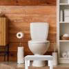Beatifufu Squatting Toilet Stool Step Stool for Adults with Thickened Non-Slip Surface and Sturdy White Legs Rectangular Footrest for Home Toilet Use view 3