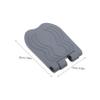 HAMPPLIES Heavy Duty Wheelchair Footplates 2pcs Universal Replacement Footrest Pedals for Elderly and Patient Wheelchair Mobility Accessories view 2