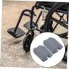 HAMPPLIES Heavy Duty Wheelchair Footplates 2pcs Universal Replacement Footrest Pedals for Elderly and Patient Wheelchair Mobility Accessories view 4