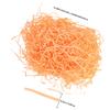 Abaodam Fluorescent Pink Raffia Paper Shreds Box Filler Tissue Shredded Paper for Basket Packaging and Cosmetic Box Filling view 1