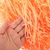 Abaodam Fluorescent Pink Raffia Paper Shreds Box Filler Tissue Shredded Paper for Basket Packaging and Cosmetic Box Filling view 3