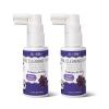 Kids Oral Spray, Toddler Toothpaste Helper for Cavity Prevention and Fresh Breath, Children Anticavity with Fluoride Free for Newborn to Preschoolers, Kid's Mouth Spray (Grape-2P) view 1