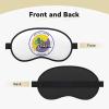 Flag of Tucson, Arizona Black-Edged Full-Coverage Eye Mask Light-Blocking Comfortable, Soft, Adjustable Elastic Strap Relaxation Without Pressure for Women & Men view 2