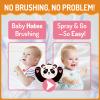 Kids Oral Spray, Toddler Toothpaste Helper for Cavity Prevention and Fresh Breath, Children Anticavity with Fluoride Free for Newborn to Preschoolers, Kid's Mouth Spray, 40ml/1.35fl.oz (Orange_2P) view 3