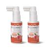 Kids Oral Spray, Toddler Toothpaste Helper for Cavity Prevention and Fresh Breath, Children Anticavity with Fluoride Free for Newborn to Preschoolers, Kid's Mouth Spray (Peach-2P) view 1