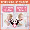 Kids Oral Spray, Toddler Toothpaste Helper for Cavity Prevention and Fresh Breath, Children Anticavity with Fluoride Free for Newborn to Preschoolers, Kid's Mouth Spray (Peach-2P) view 3