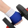 TOYANDONA Wrist Compression Sleeve and Fingerless Gloves, Breathable Thumb Support Wrap, Blue Wrist and Thumb Brace for Women, Hand Brace for Sports and Carpal Tunnel Relief view 4