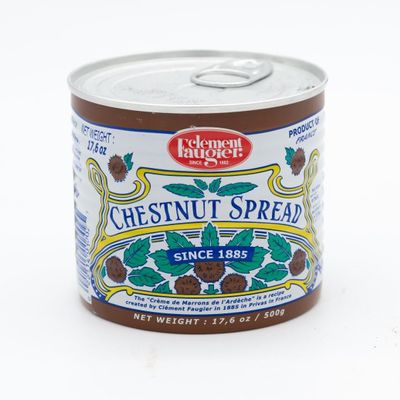 Clment Faugier - Chestnuts Spread Original France - 500gr / 17.63oz tin