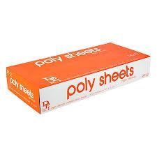 Poly Deli Sheets, PE-10, 10" x 10.75", 1000 Count