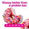 Legendary Foods High Protein Snack Bundle: Frosted Pink Sprinkles Donut (22g Protein, 0g Sugar) & Cheesy Nacho Popped Chips - Low Carb Keto Friendly Treats view 3