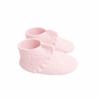 O'Creme Edible Gumpaste Cake Toppers, Pair of Ruffled Pink Baby Booties - for Cake Decorating - Sugar Paste for Cakes, Cupcake Toppers - Birthday Party, Wedding, Baby Shower - 2.75" x 1.5" x 1.0" view 2