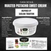Casa Sicilia Gourmet Roasted Pistachio Sweet Cream Italian Pistachio Dessert Spread Bulk, Made in Italy Premium Nut Cream for Pastry Baking Gelato Toast, 4.41 lb (1-Pack) view 2