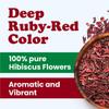 Food to Live Organic Hibiscus Flowers, 3 Pounds Cut and Sifted Loose Leaf Tea, Sourced from Egypt, Plant-Based, Vegan, Kosher, Bulk view 4