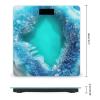 Bright Aqua Blue Turquoise Weight Scale for Body Weight Digital Bathroom Scale High Capacity Accurate Digital Weighing Scales and Easy-to-Read on Backlit LCD Display Scales view 2