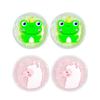 CALA Hot & Cold Eye Pads, Reusable Gel Eye Masks, Frog and Unicorn Design, Microwavable and Freezable, 2 Pairs view 2