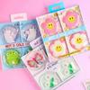 CALA Hot & Cold Eye Pads, Reusable Gel Eye Masks, Frog and Unicorn Design, Microwavable and Freezable, 2 Pairs view 3