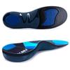 VALSOLE 220+ lbs Plantar Fasciitis High Arch Support Insoles Men Women - Orthotic Shoe Inserts for Flat Feet - Metatarsalgia - Heel Pain - Blue (Blue, (L) Mens 10-11.5 / Womens 12-13.5) view 1