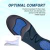 VALSOLE 220+ lbs Plantar Fasciitis High Arch Support Insoles Men Women - Orthotic Shoe Inserts for Flat Feet - Metatarsalgia - Heel Pain - Blue (Blue, (L) Mens 10-11.5 / Womens 12-13.5) view 3
